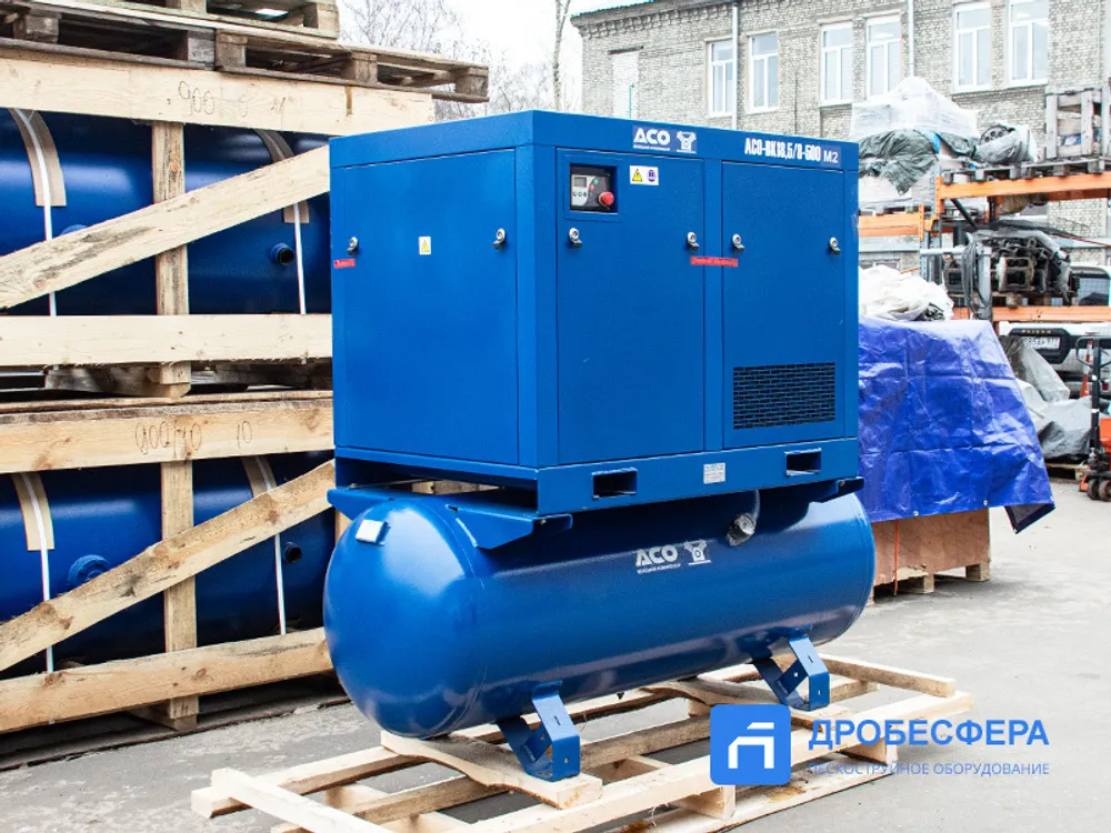 Винтовой компрессор АСО-ВК 18,5/8М2-500 BAOSI YNT70A