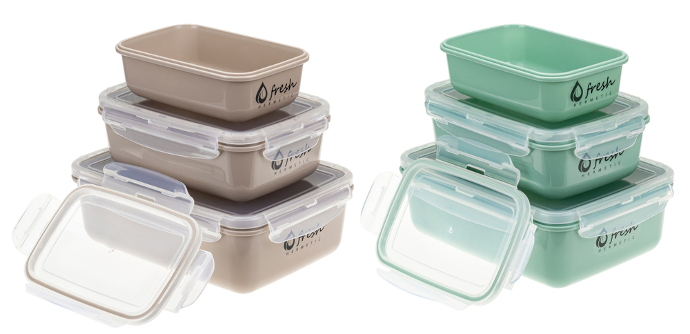 Ёмкость для продуктов герметичная ФРЕШ 1,4л М1424