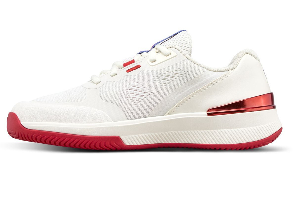 Женские теннисные кроссовки Wilson Intrigue Pro - tofu/infrared/amparo blue