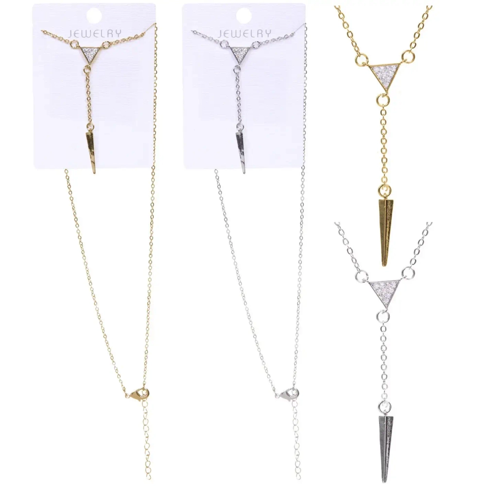 Подвеска из гиппоалергенного сплава со стразами «ЭФОРИЯ», цвет серебро и золото, d-20см/6,5см