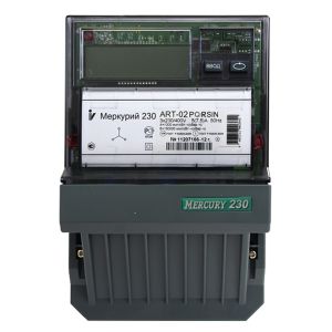 Счетчик электроэнергии  Меркурий 230 ART-02 PQRSIN 3х230/400В 10(100)А кл.т. 1.0/2.0
