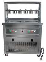 Фризер для жареного мороженого Foodatlas KCB-2F (контейнеры, 2 компрессора)