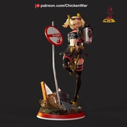 Burnice White Zenless Zone Zero ZZZ Фигурка