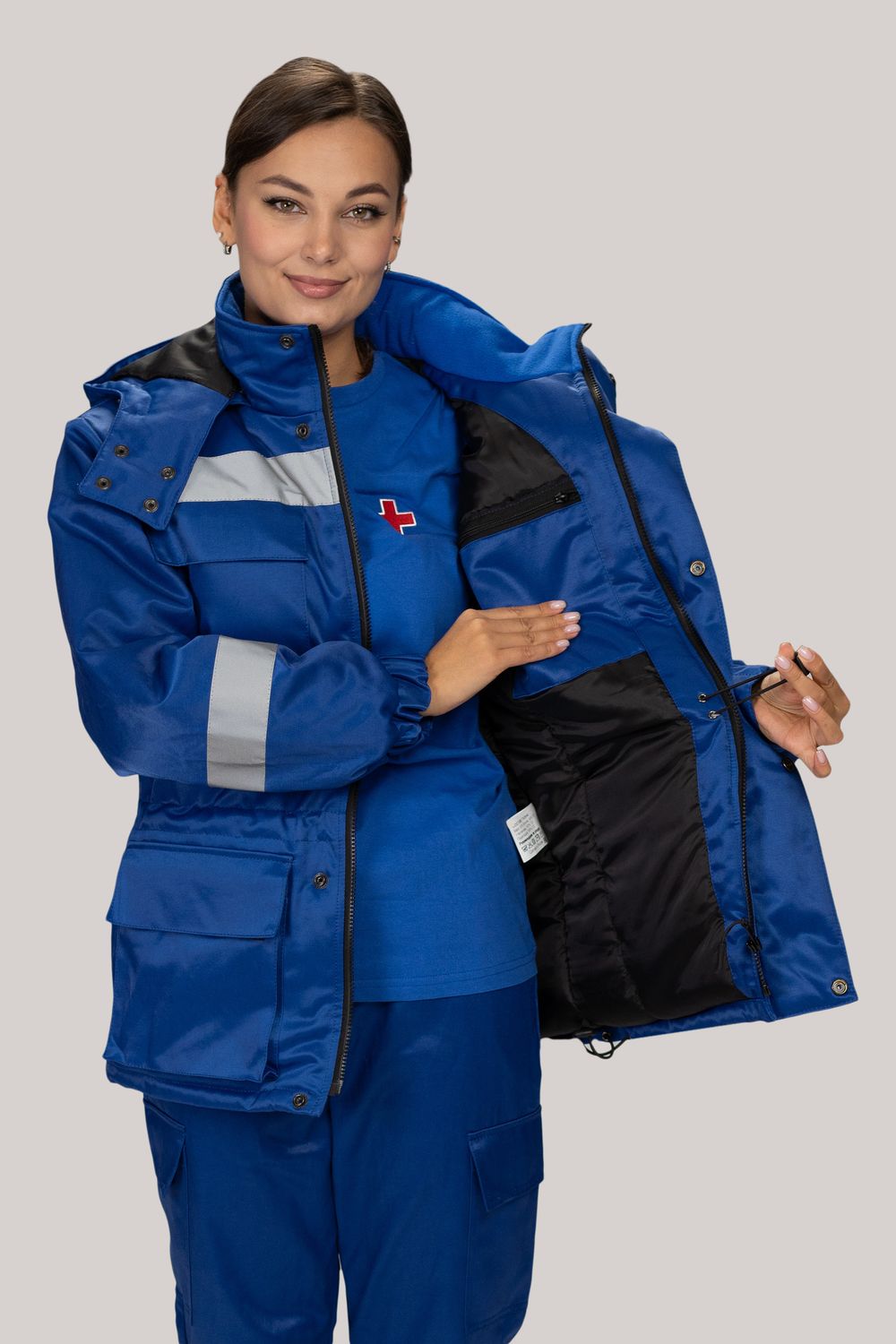 Куртка зимняя женская Скорая Помощь MedicLine (Олдос)