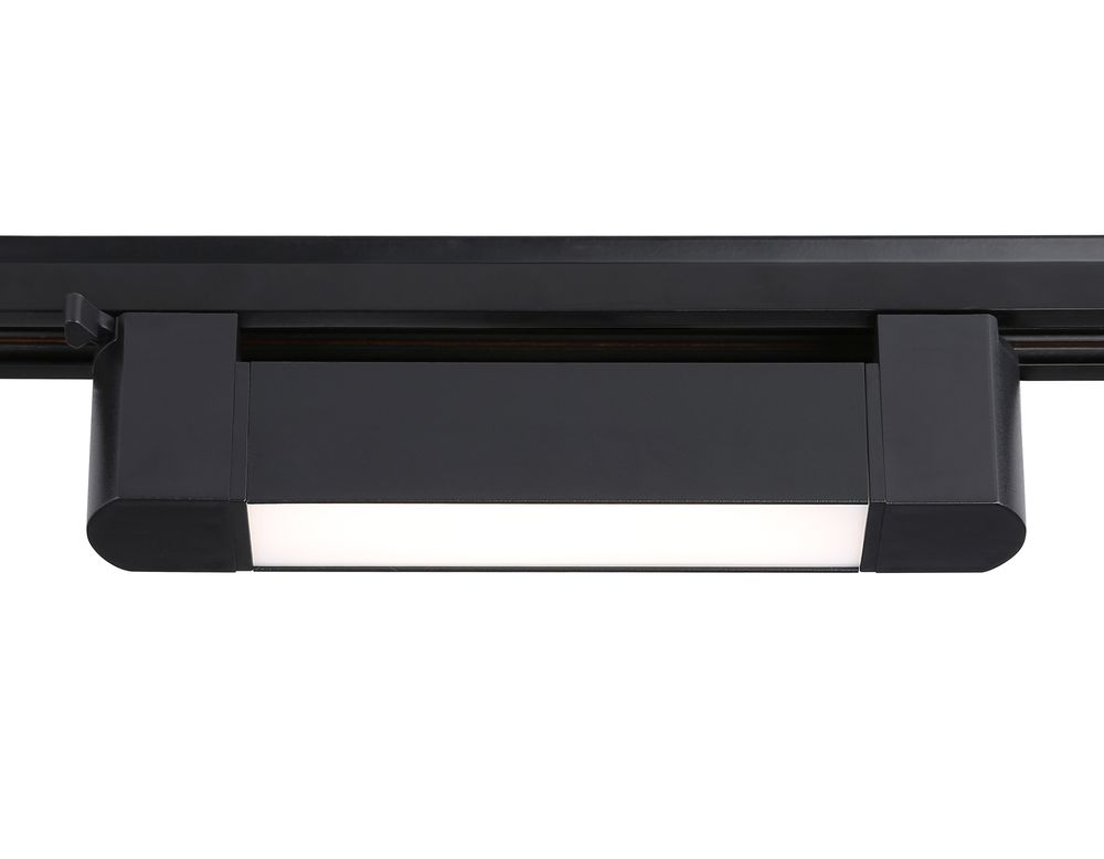 Светильник светодиодный трековый однофазный GL6727 BK черный IP20 10W 4200K 192*35*57