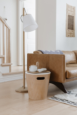 Столик-табурет Woodrow светлое дерево