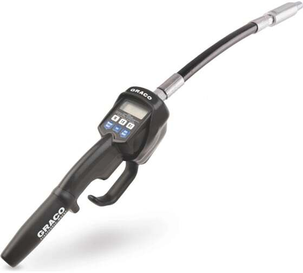 Раздаточный пистолет с электронным расходомером LDP5, гибкий носик, BSPP, с предустановкой, 1/2"