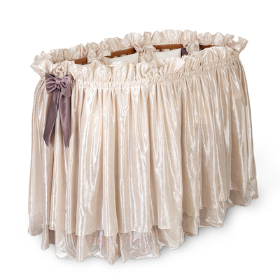 Юбка для круглой кроватки Benita