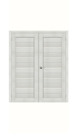 Дверь двухстворчатая Экошпон Порта 22