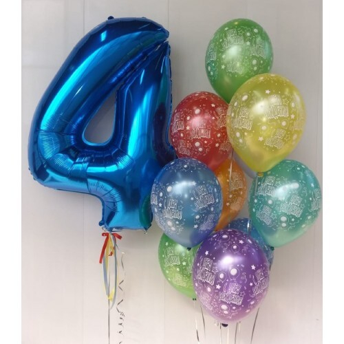 Сет из шаров на День Рождения с Цифрой