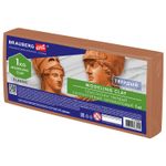 Пластилин скульптурный BRAUBERG ART CLASSIC, терракотовый, 1 кг, твердый, 106528