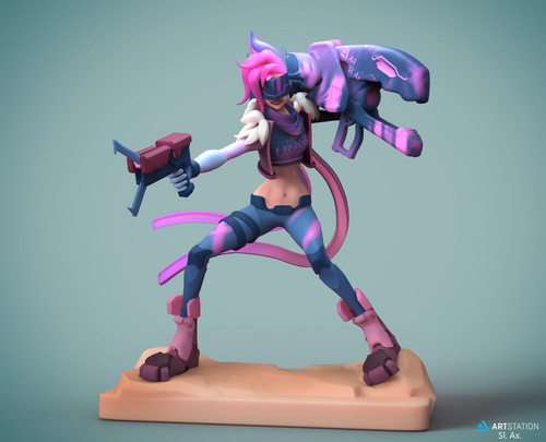 Jinx Джинкс League of Legends Лига Легенд lol Коллекционная Фигурка Аниме