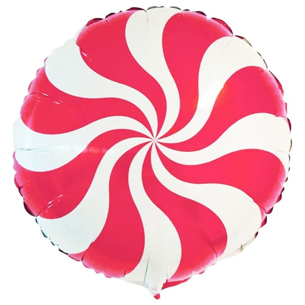 Фольгированный шар Конфета розовая 45 см