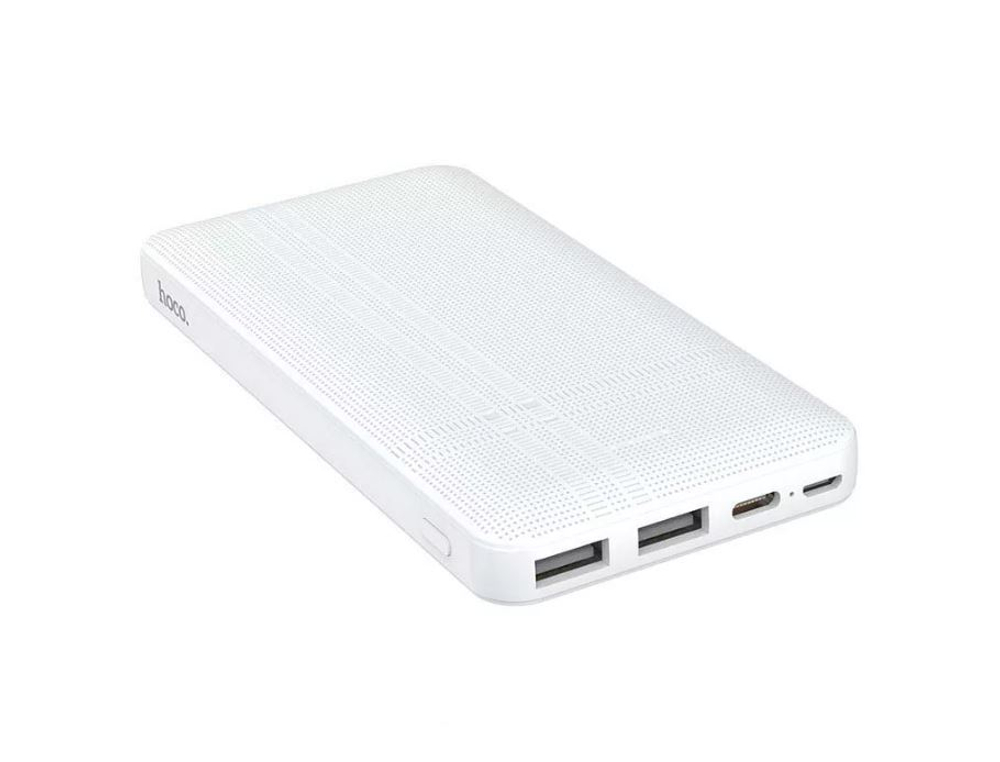 Внешний аккумулятор HOCO J48 Nimble White 10000мАч