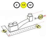 Элемент арки для конструктора