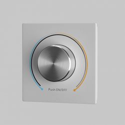 Панель-регуляторы ЦТ роторные встраиваемые Maytoni DALI 721035