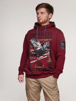 Худи Варгградъ мужская бордо «Бранибор 983» без начёса