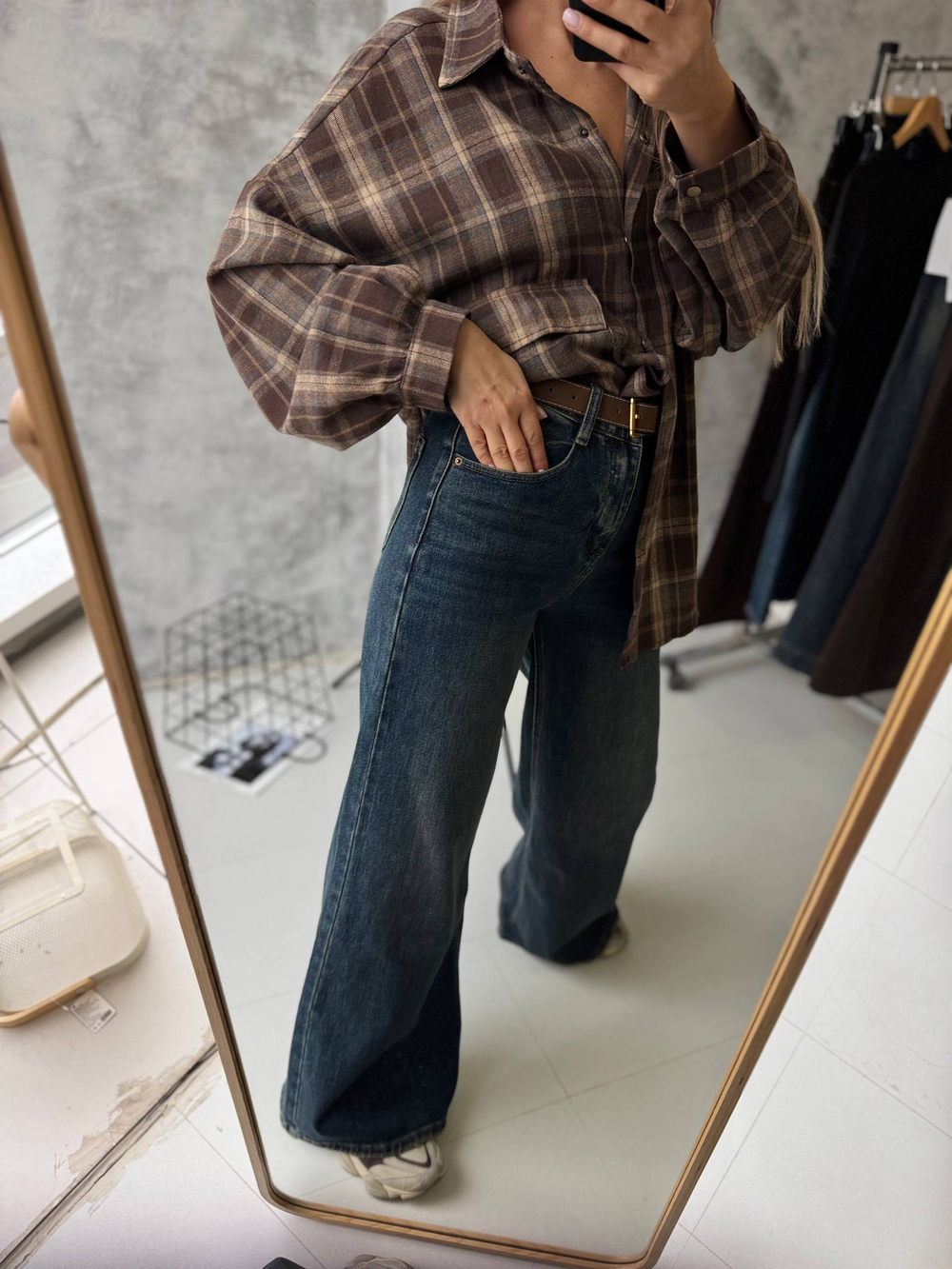 Брюки джинсовые жен. 8625 син.