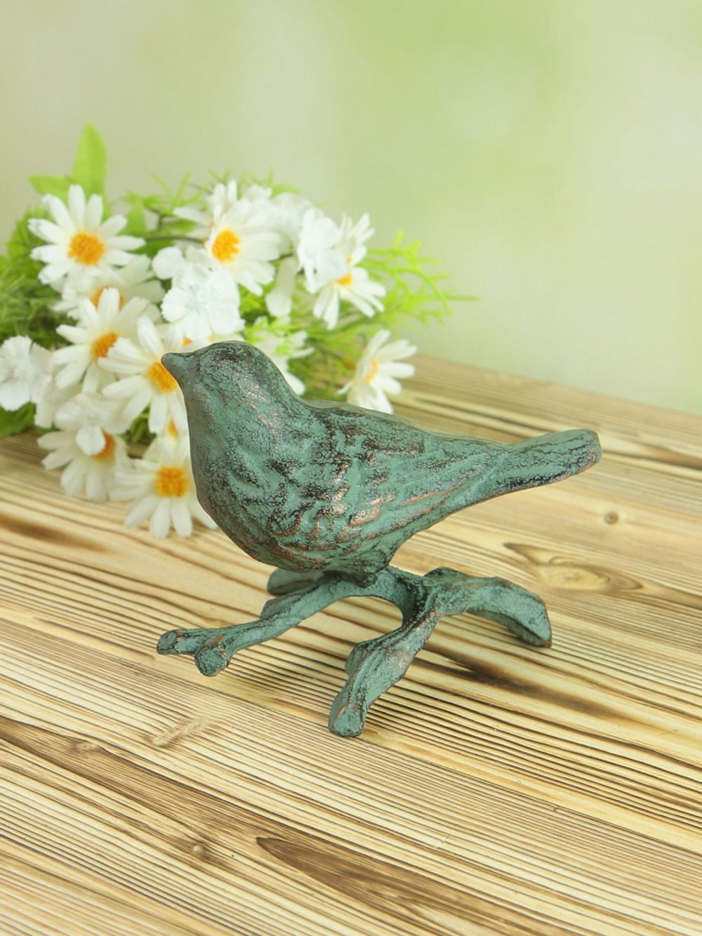 Iron Garden Фигура декоративная "Птичка поющая на ветке"