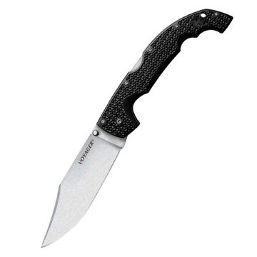 Складной нож Cold Steel 29AXC Voyager Clip 5 Plain Edge c клинком из стали AUS-10A, рукоять Grivory (Griv-Ex)