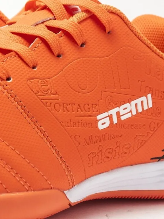 Бутсы футбольные Atemi SD550 INDOOR, синтетическая кожа, цвет оранжевый, размер 44