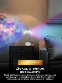 Лампа закат светильник настольный