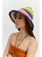 Шляпа соломенная женская с полями летняя пляжная