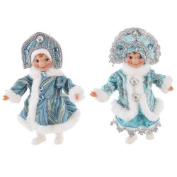 GAEM Игрушка набивная "Снегурочка", L13 W5 H20 см, 2в.