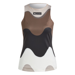 Женская теннисная майка adidas Marimekko Tank Top Women - Black, Multicoloured