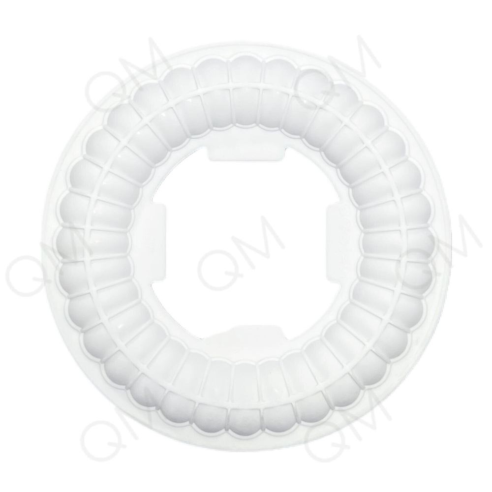 Форма для выпечки и муссовых десертов 23,5 х 3,5 см "Начинка. Рулет" (белый)