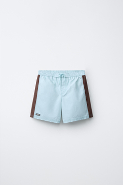 ZARA X PUKAS UKAS SURF С ЦВЕТНЫМИ БЛОКАМИ, СИНИЙ