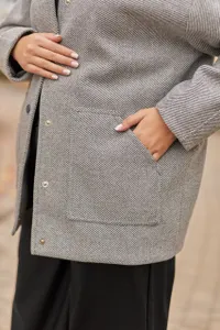 Пальто УК-2566-5 Фабрика Моды