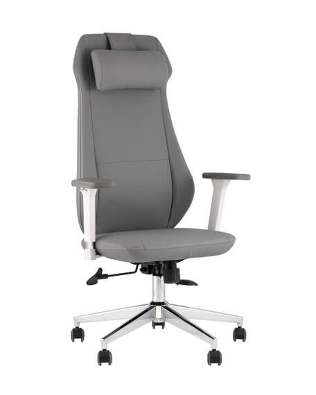 Кресло руководителя TopChairs Trophey серый