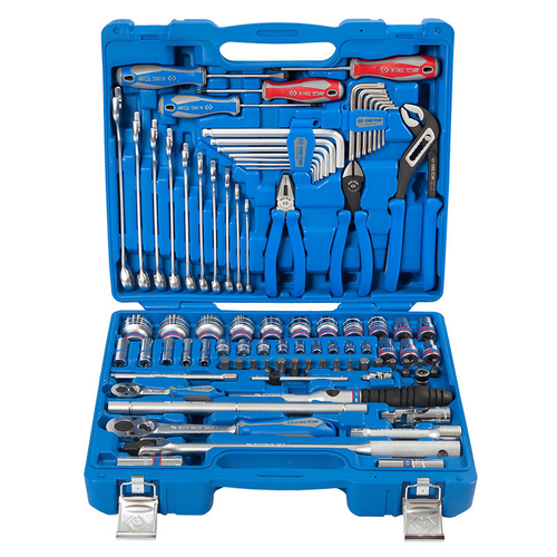 KING TONY (7587MR01) Набор инструментов универсальный, 87 предметов