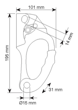 Зажим PILOT L Camp 54701