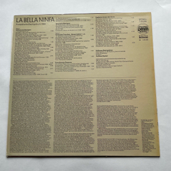 Винтажная виниловая пластинка LP Hallenser Madrigalisten, Andreas Gopfert La Bella Ninfa (ГДР 1989)