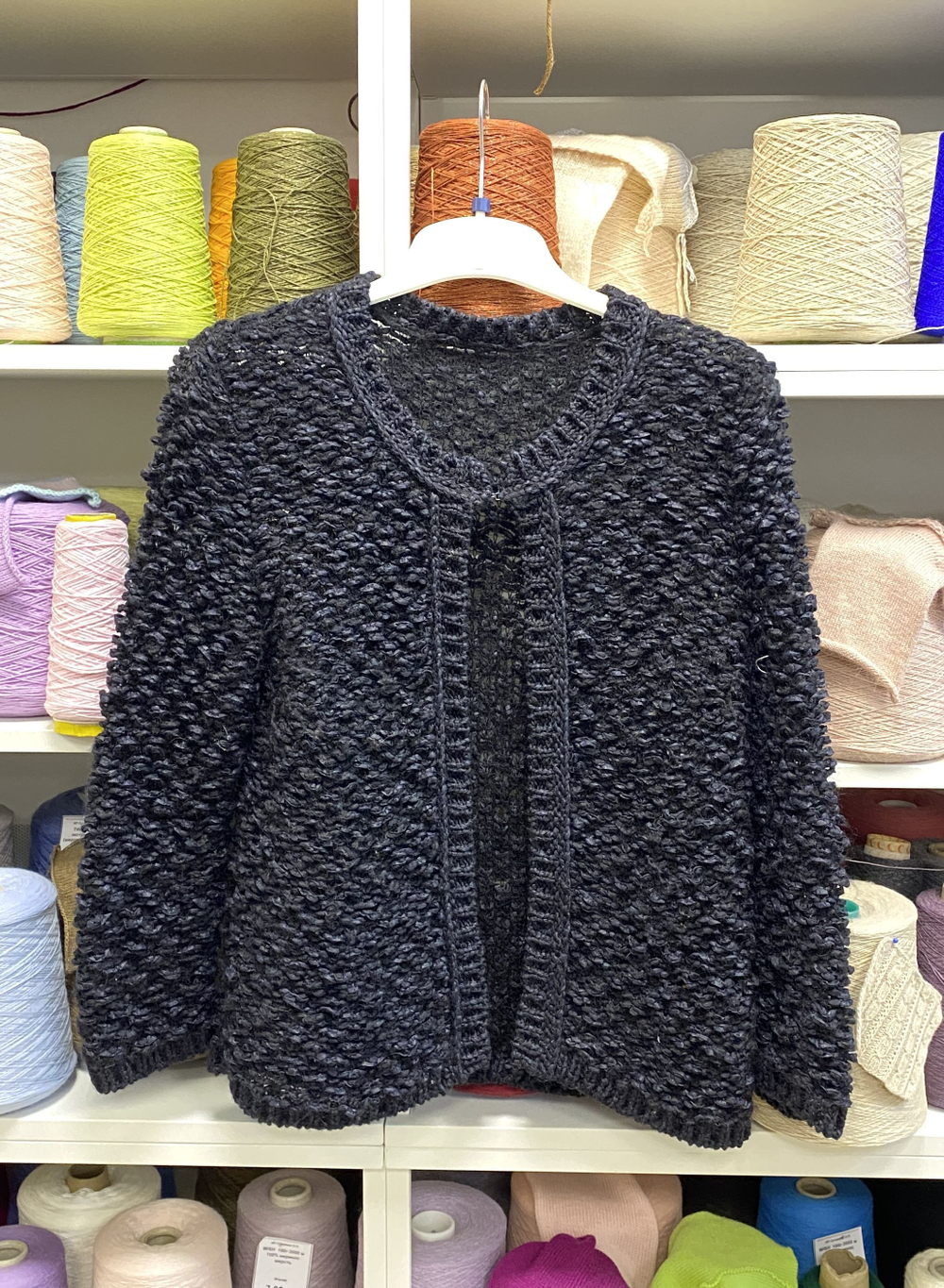 Пряжа на бобине (Италия) 60% шерсть мериноса 40% акрил 100г-120м 530г