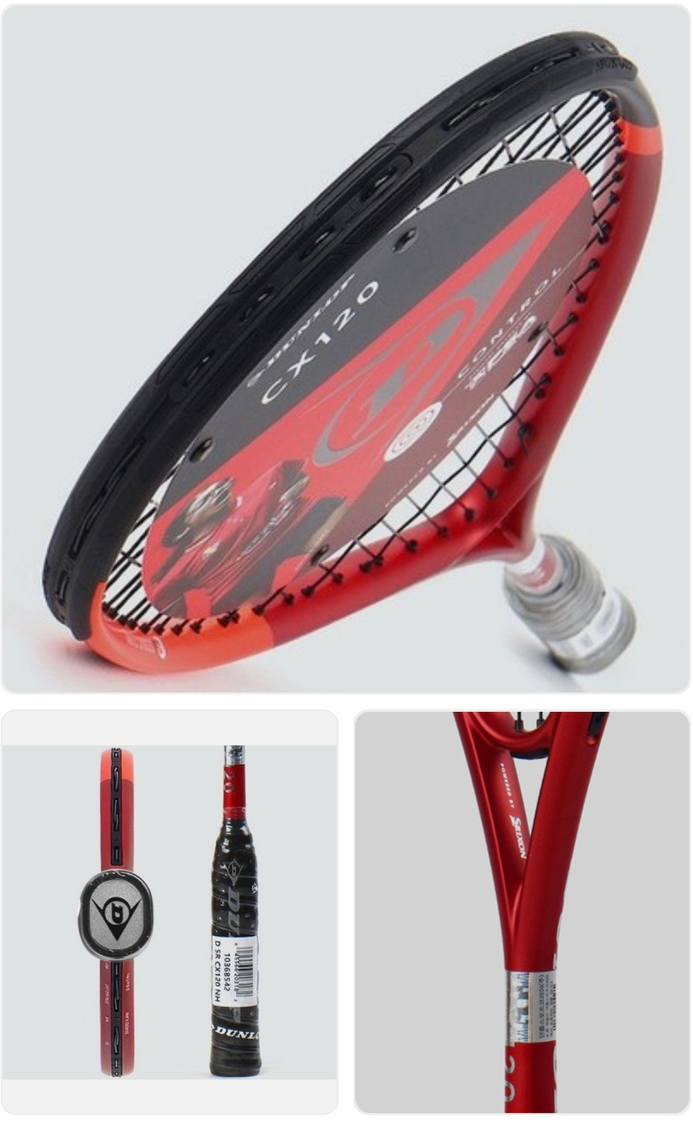 DUNLOP, D SR CX120 NH (2026), Squash Racket
