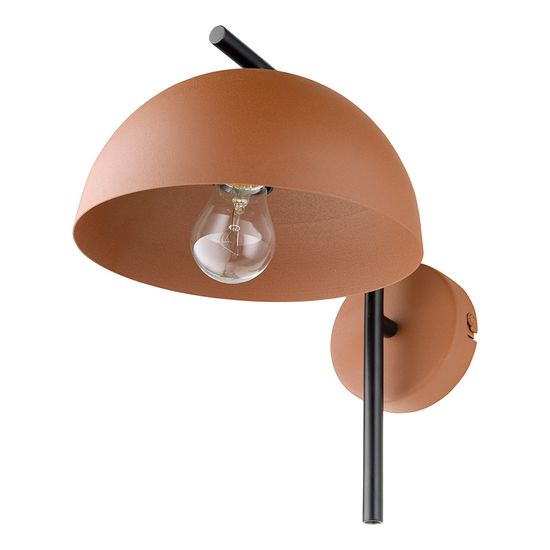 Светильник настенный jassy, D29х26 см, коричневый