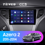 Teyes CC3 9" для Hyundai Azera II 2011-2014