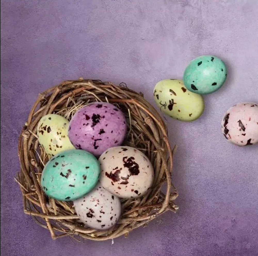 Драже перепелиные яйца пастельные цвета средние 100 гр.