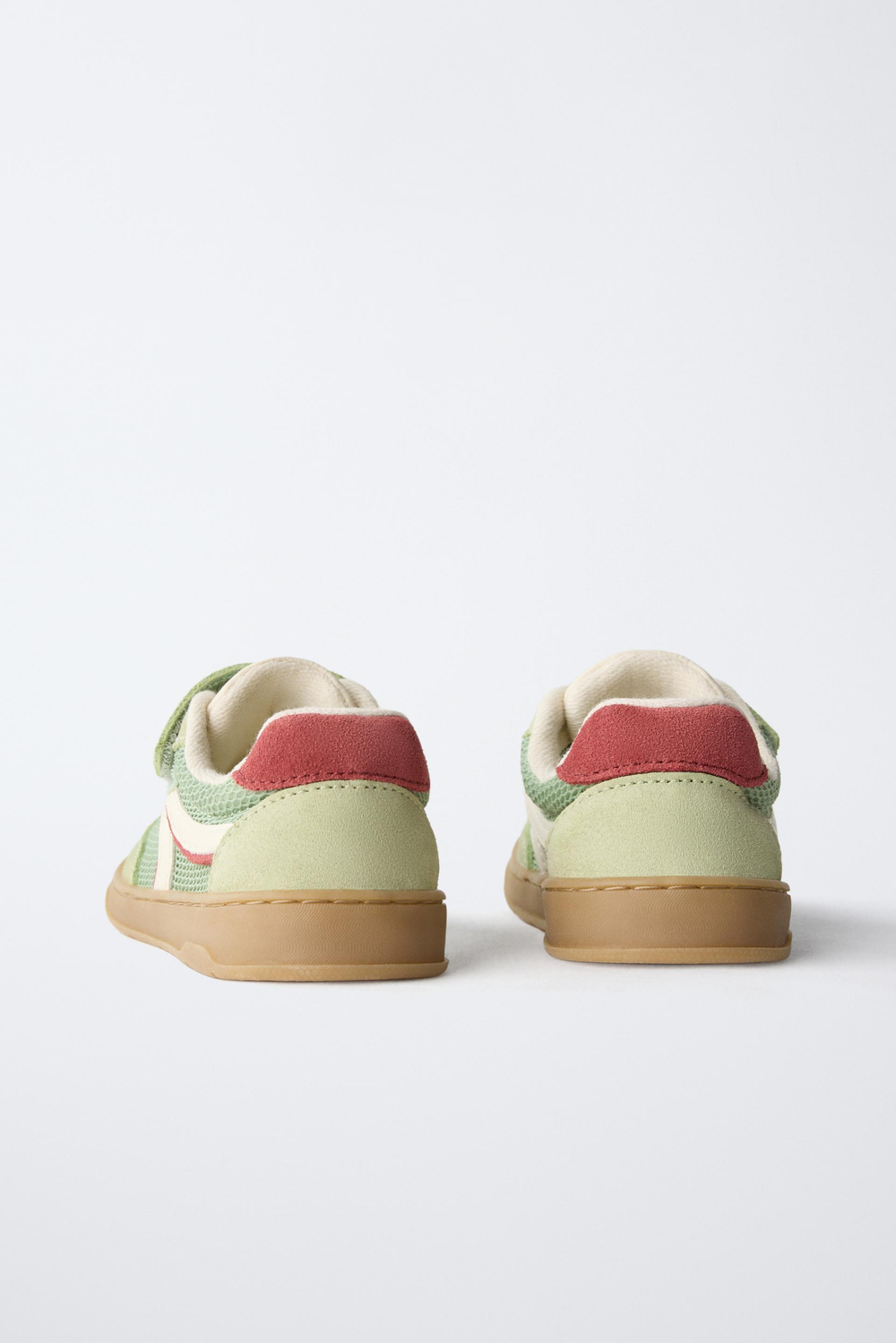 ZARA КРОССОВКИ BAREFOOT REJILLA, МЯТНО-ЗЕЛЕНЫЙ