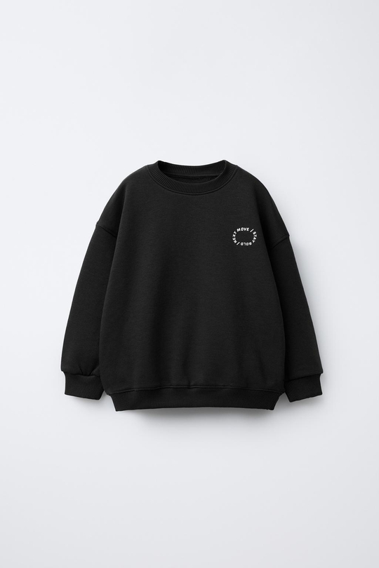 ZARA БАЗОВАЯ ТОЛСТОВКА, ЧЕРНЫЙ