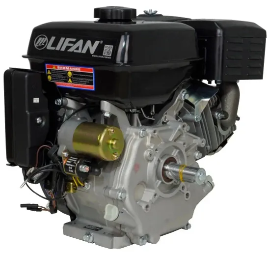 Двигатель бензиновый "LIFAN" 177FD (9 л.с., эл стартер, катушка 3А)