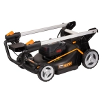 Газонокосилка аккумуляторная WORX WG748E 40В (2 x 4 Ач, ЗУ) нож 46 см, WG748E