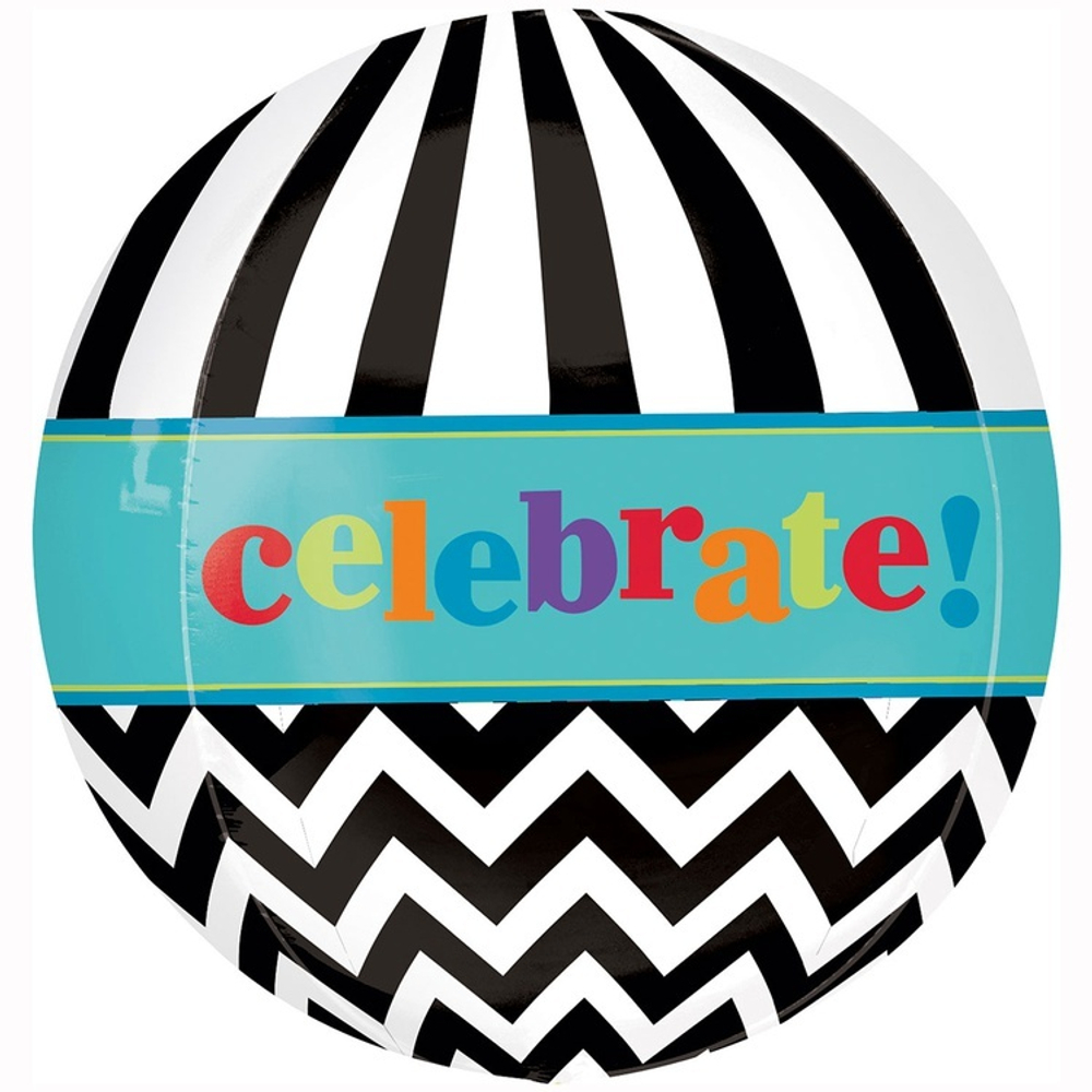 Шар Сфера 3D Happy birthday