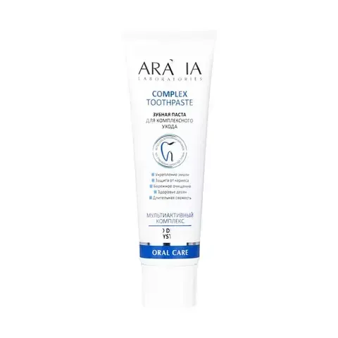 Зубная паста для комплексного ухода COMPLEX TOOTHPASTE, 100 г ARAVIA Laboratories
