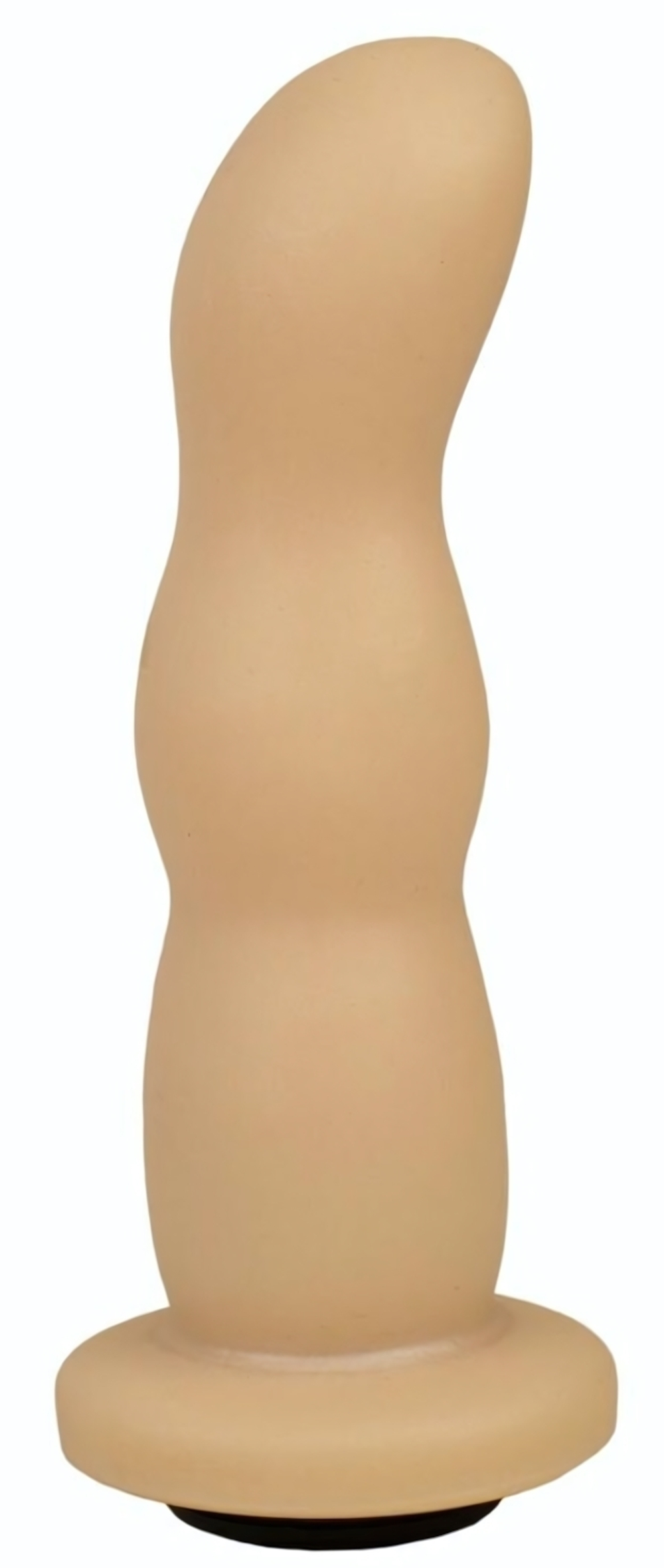 Телесная рельефная насадка Harness - 15,9 см. (Цвет: телесный)