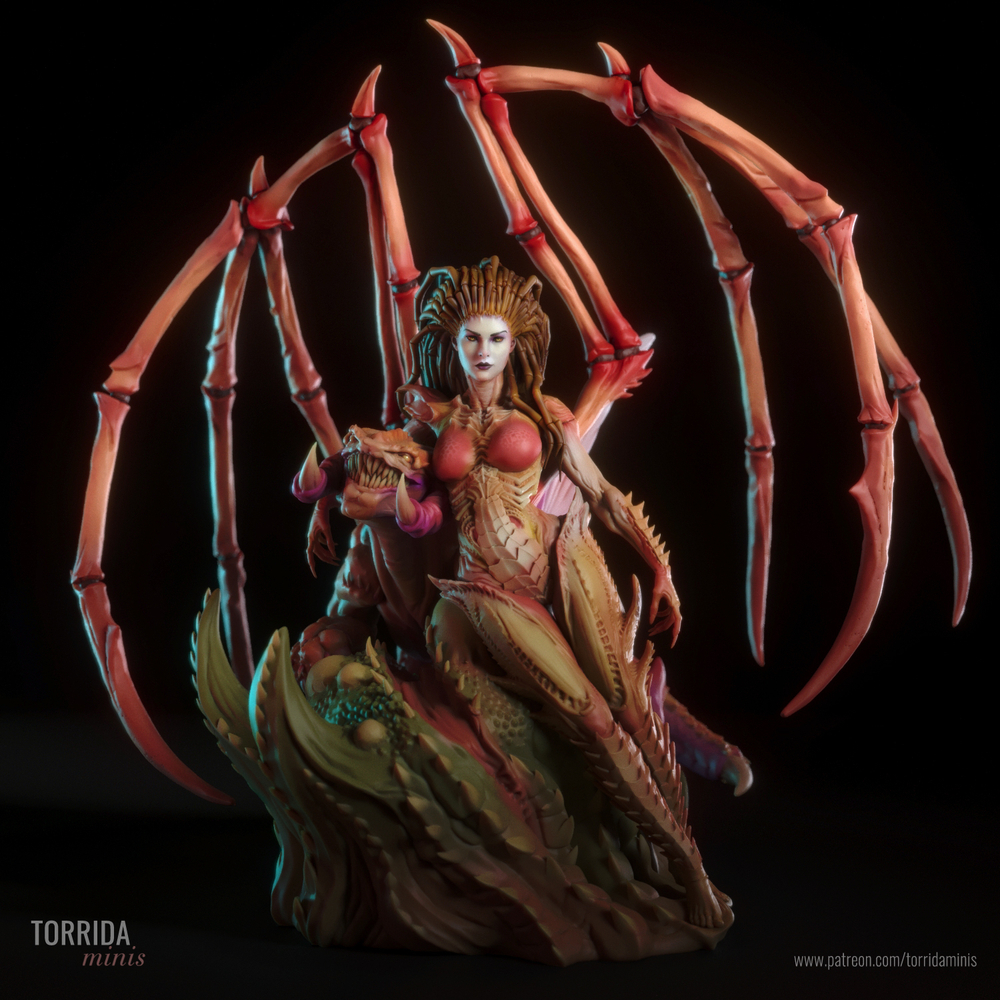 Сара Керриган Королева Клинков Фигурка Sarah Kerrigan - Queen of Blades StarCraft