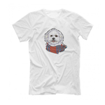 Футболка "Бишон любит тебя больше себя"